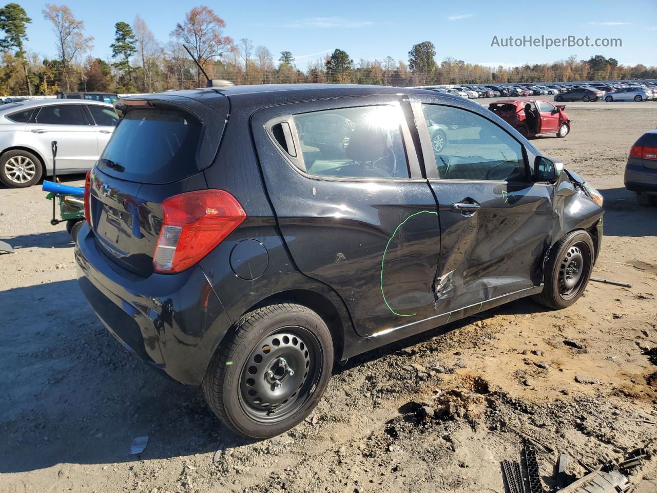 2017 Chevrolet Spark Ls Черный vin: KL8CB6SA9HC821259