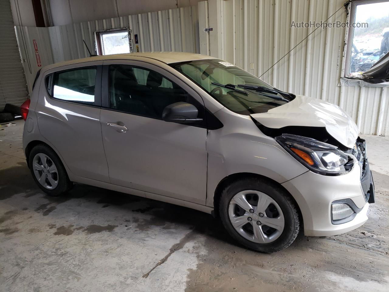 2019 Chevrolet Spark Ls Cream vin: KL8CB6SA9KC702473