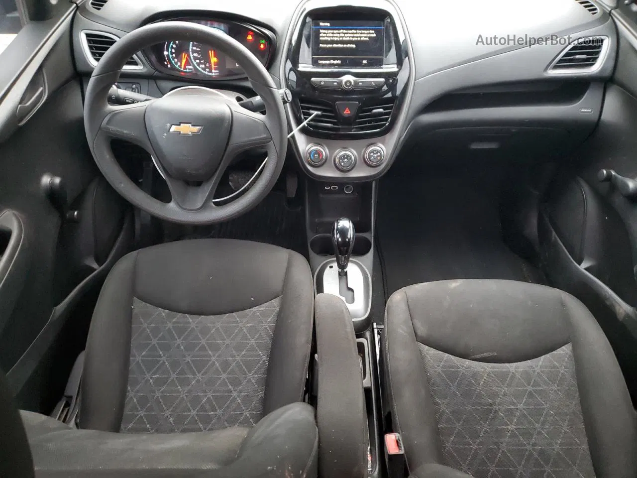 2019 Chevrolet Spark Ls Gray vin: KL8CB6SA9KC706104