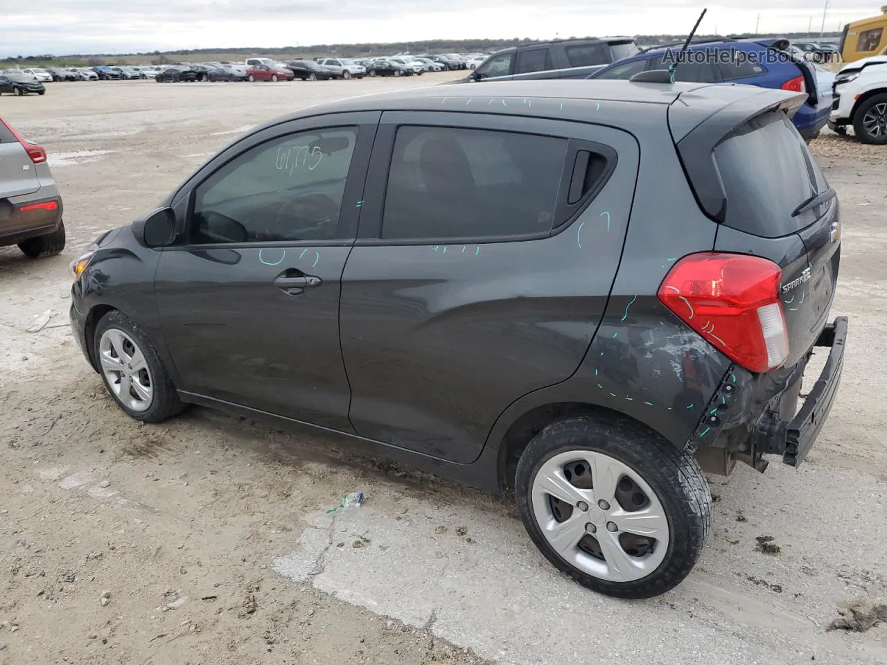 2019 Chevrolet Spark Ls Gray vin: KL8CB6SA9KC706104