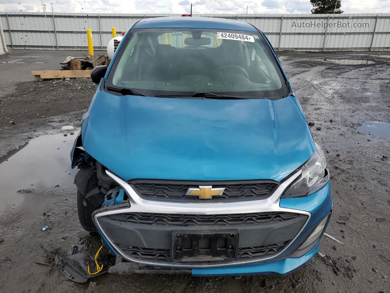 2019 Chevrolet Spark Ls Blue vin: KL8CB6SA9KC725848