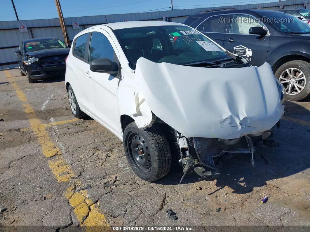 2019 Chevrolet Spark Ls Cvt White vin: KL8CB6SA9KC729334