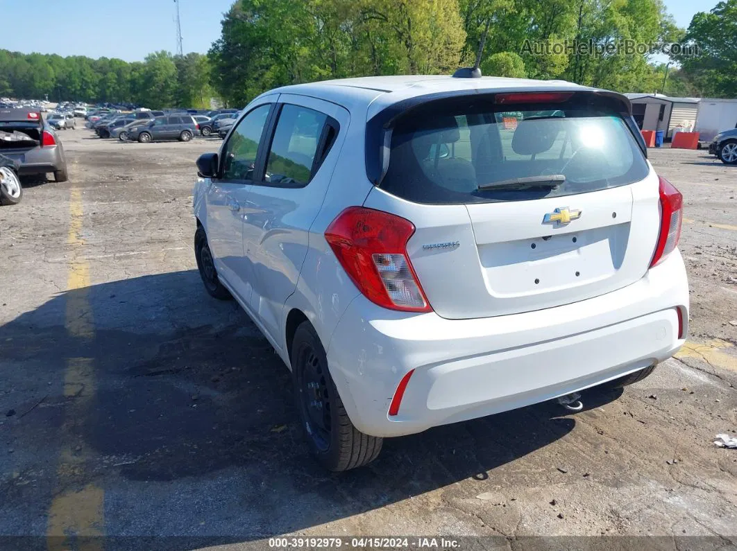 2019 Chevrolet Spark Ls Cvt White vin: KL8CB6SA9KC729334