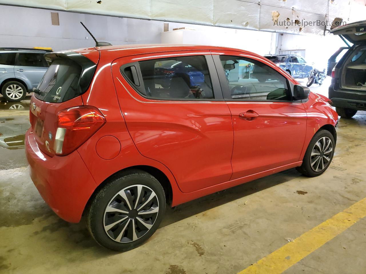 2019 Chevrolet Spark Ls Красный vin: KL8CB6SA9KC737658