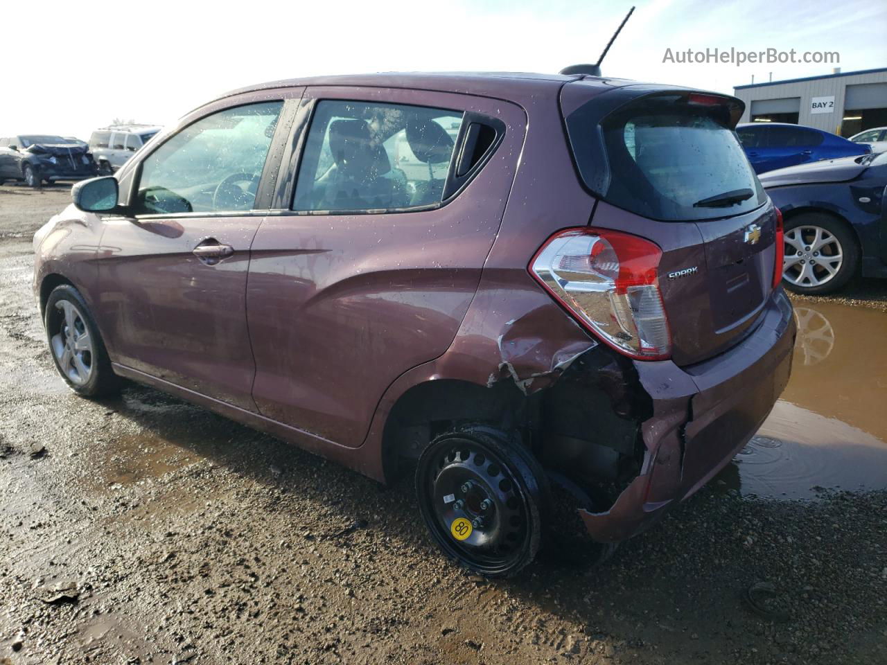 2019 Chevrolet Spark Ls Pink vin: KL8CB6SA9KC738129