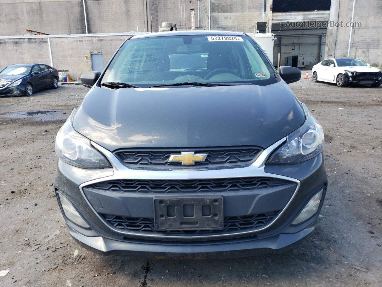 2019 Chevrolet Spark Ls Серый vin: KL8CB6SA9KC743055