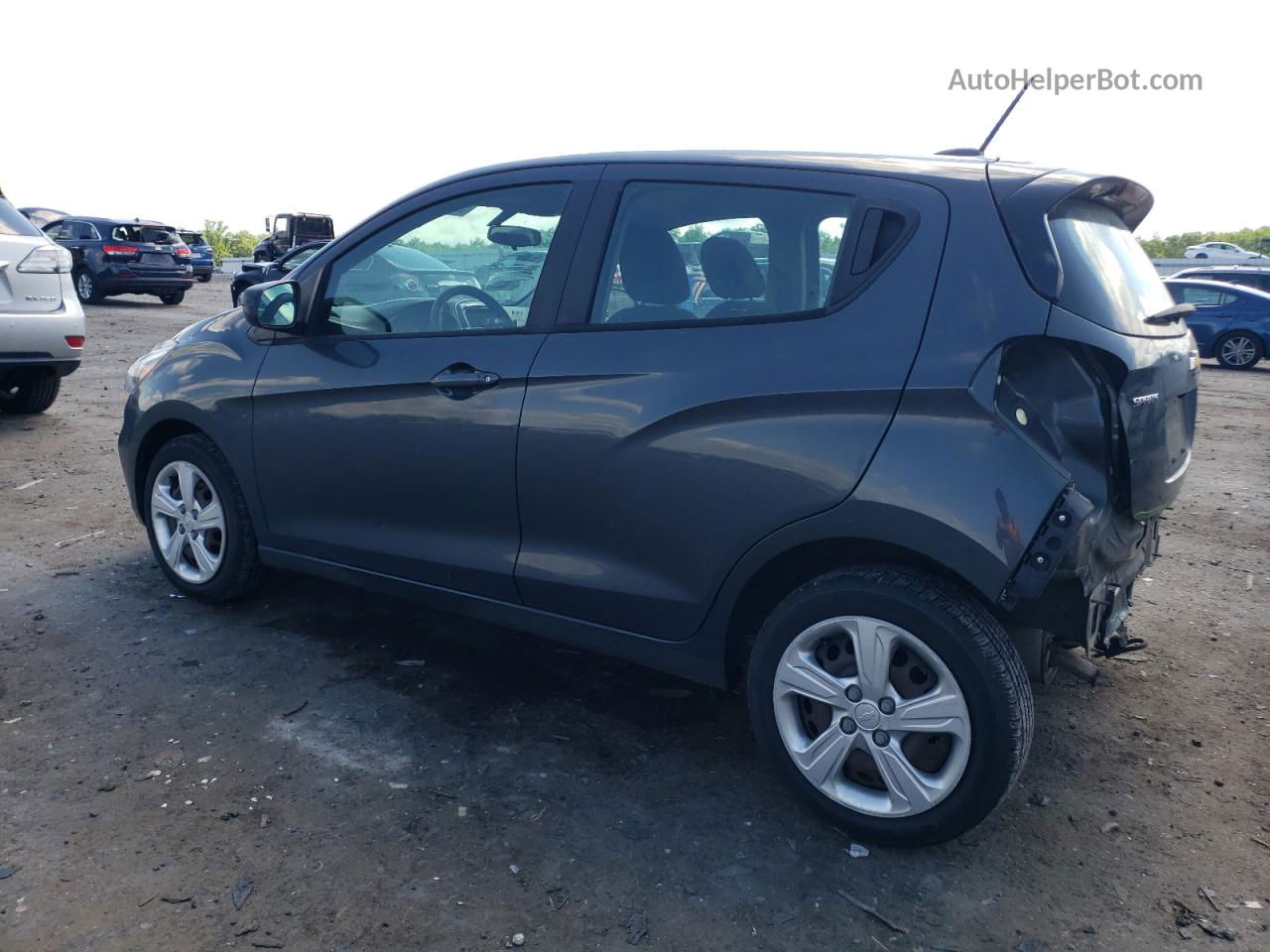 2019 Chevrolet Spark Ls Серый vin: KL8CB6SA9KC743055