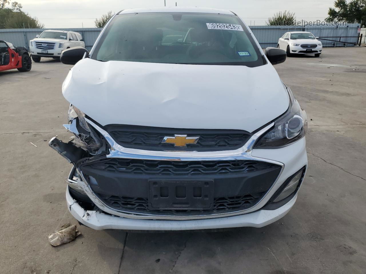 2019 Chevrolet Spark Ls Белый vin: KL8CB6SA9KC807126