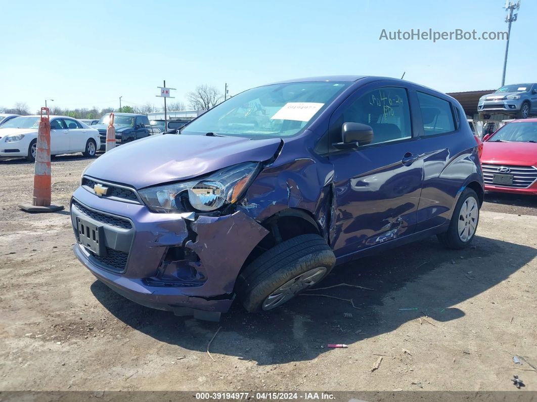 2017 Chevrolet Spark Ls Cvt Purple vin: KL8CB6SAXHC710963