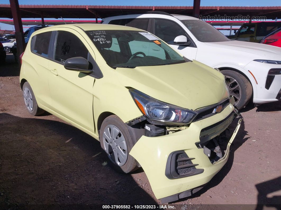 2017 Chevrolet Spark Ls Green vin: KL8CB6SAXHC742974