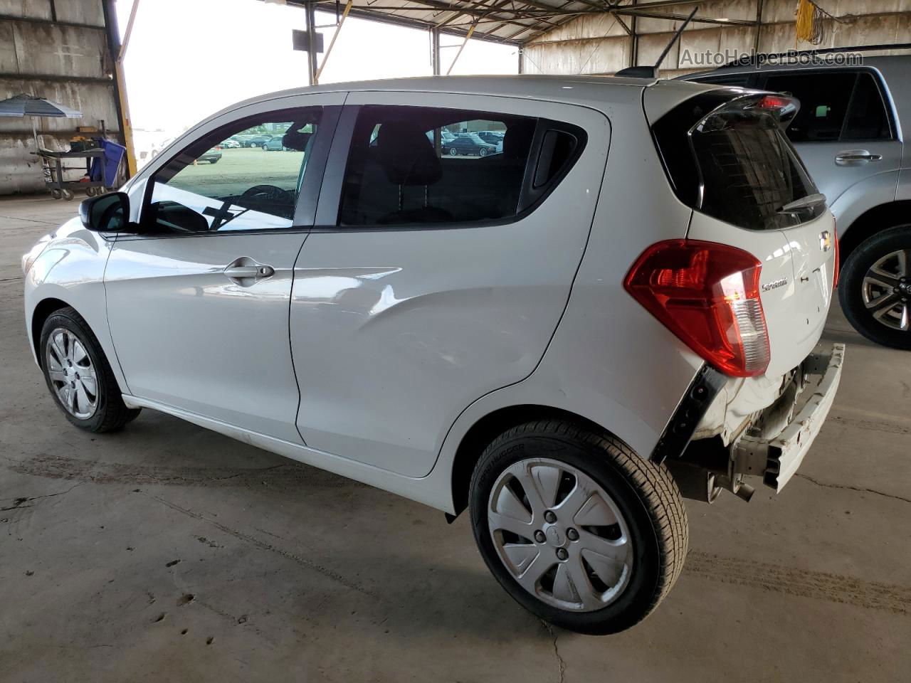 2017 Chevrolet Spark Ls White vin: KL8CB6SAXHC743896