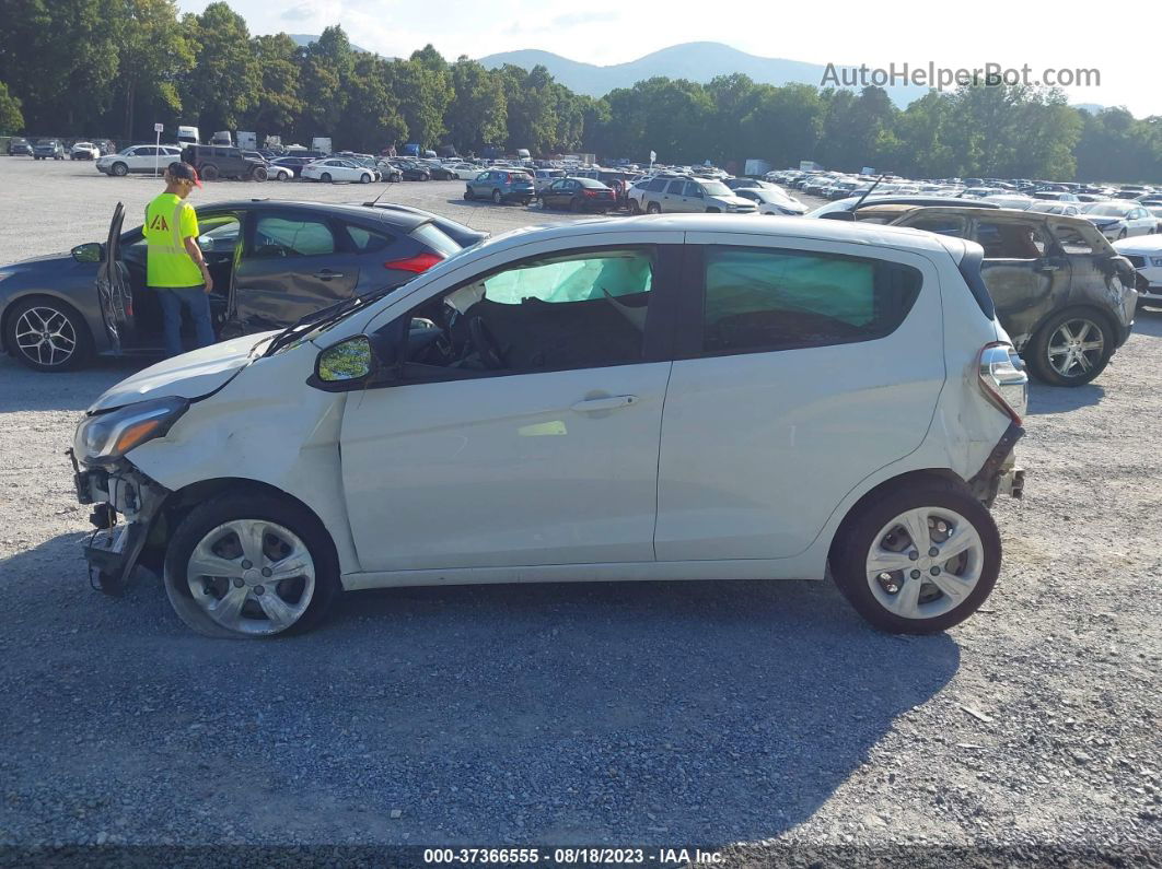 2019 Chevrolet Spark Ls White vin: KL8CB6SAXKC701316