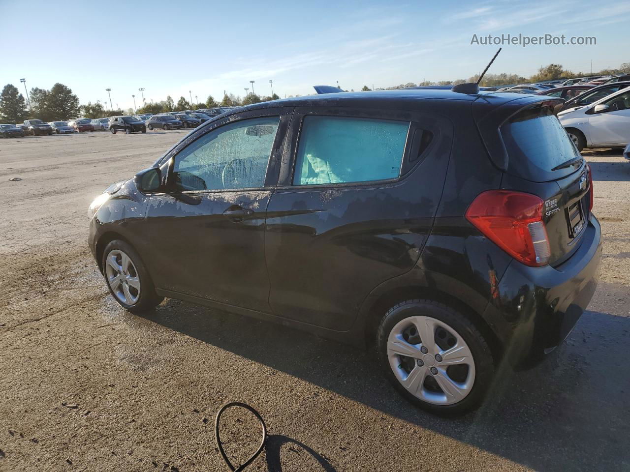 2019 Chevrolet Spark Ls Black vin: KL8CB6SAXKC703311