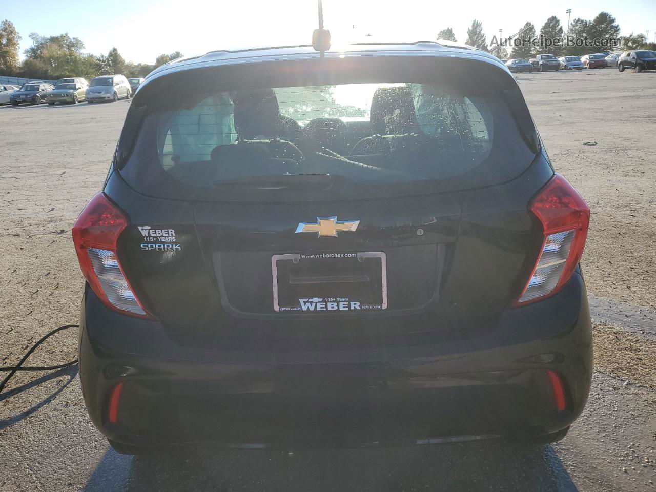 2019 Chevrolet Spark Ls Black vin: KL8CB6SAXKC703311