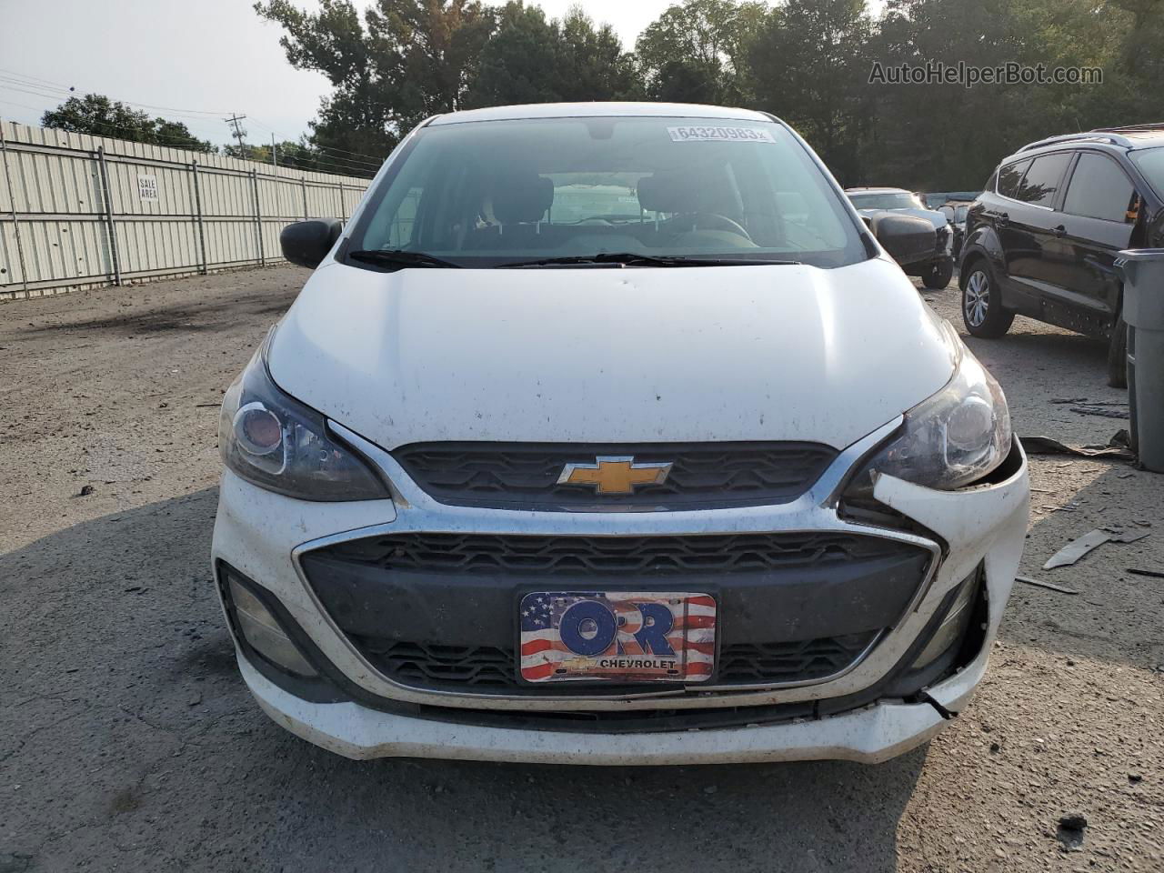 2019 Chevrolet Spark Ls Белый vin: KL8CB6SAXKC704748