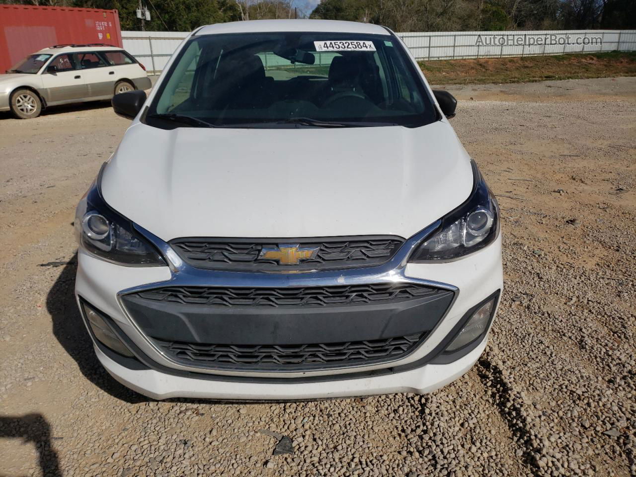 2019 Chevrolet Spark Ls White vin: KL8CB6SAXKC707746