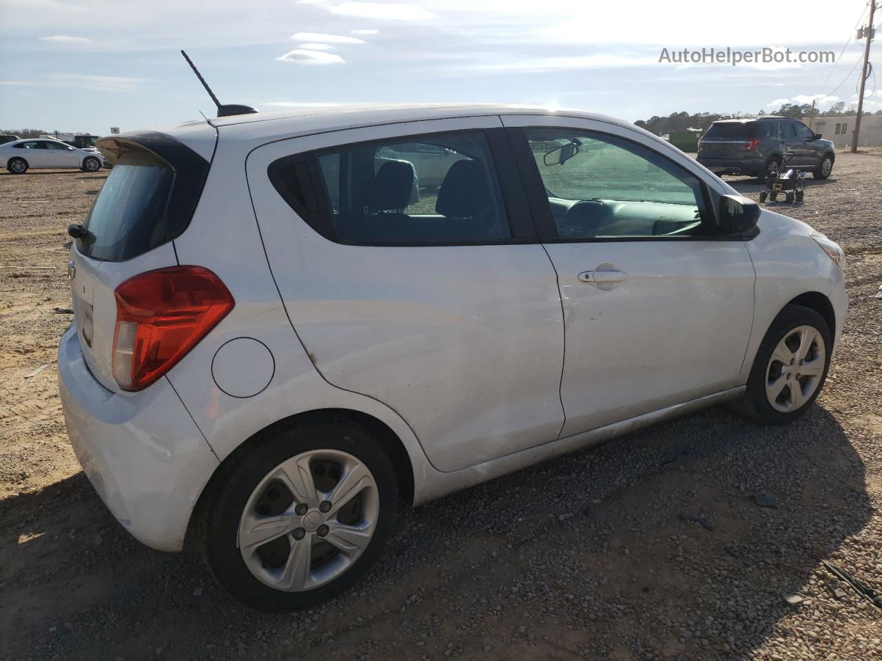 2019 Chevrolet Spark Ls White vin: KL8CB6SAXKC707746