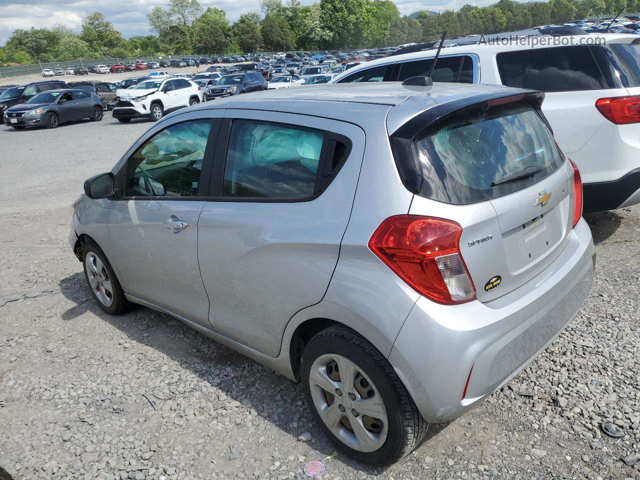 2019 Chevrolet Spark Ls Silver vin: KL8CB6SAXKC719654