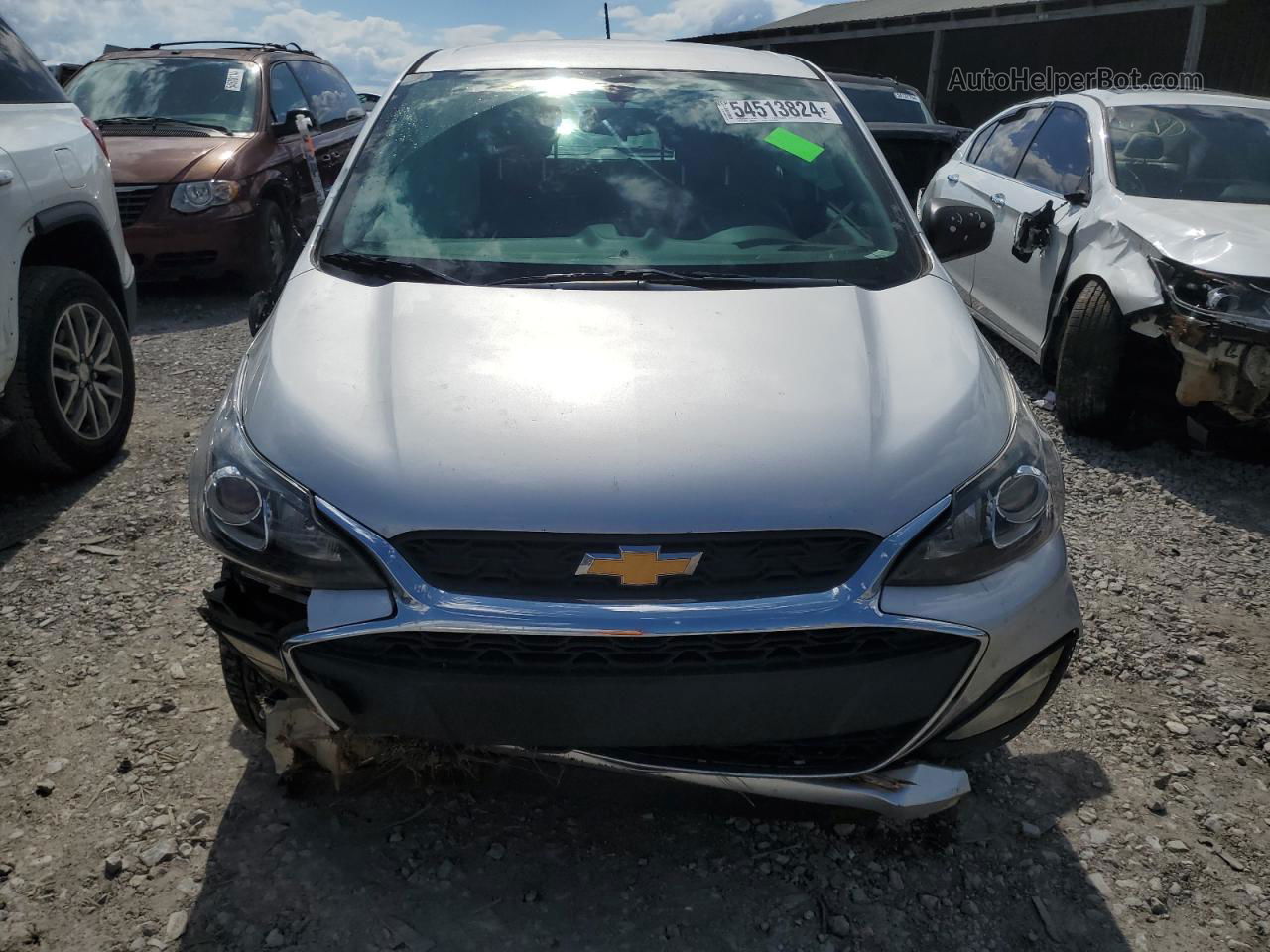 2019 Chevrolet Spark Ls Серебряный vin: KL8CB6SAXKC719654