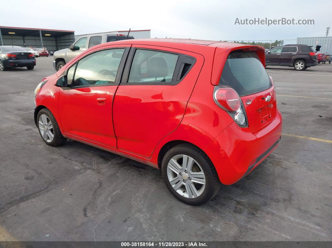 2013 Chevrolet Spark 1lt Manual Red vin: KL8CC6S91DC568242