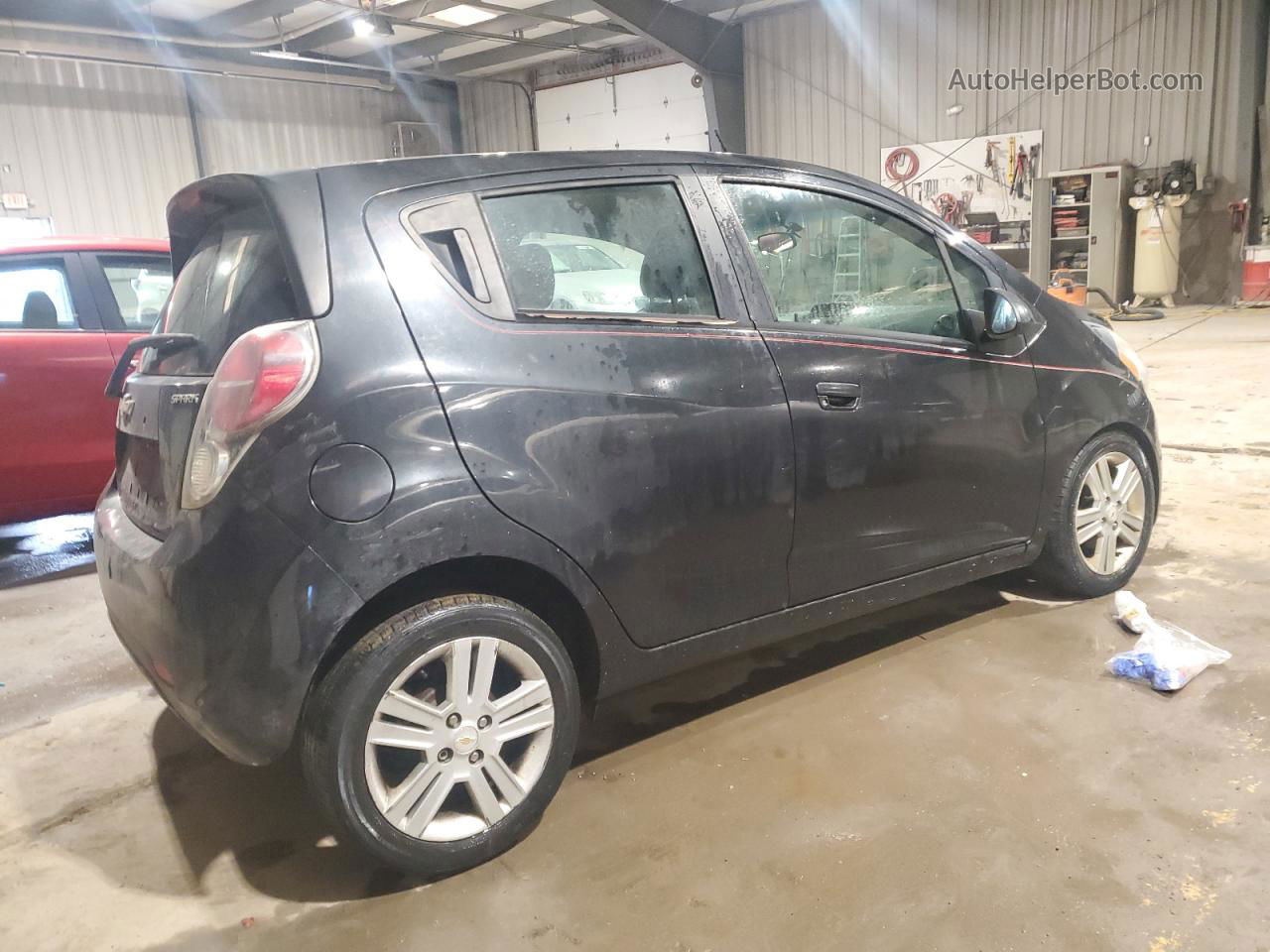 2013 Chevrolet Spark 1lt Black vin: KL8CD6S90DC500558