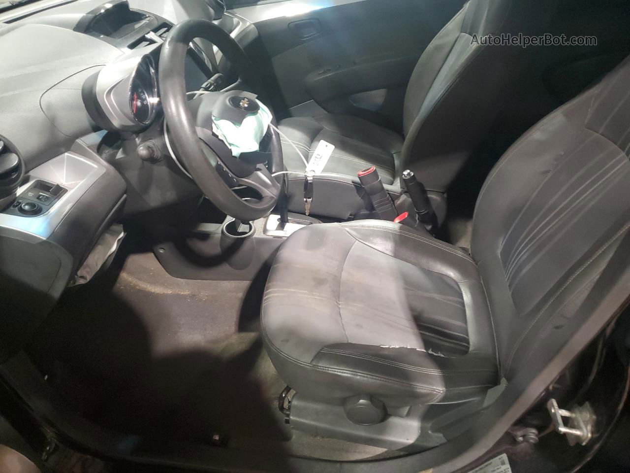 2013 Chevrolet Spark 1lt Black vin: KL8CD6S90DC500558