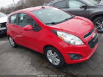 2013 Chevrolet Spark 1lt Auto Red vin: KL8CD6S91DC506384