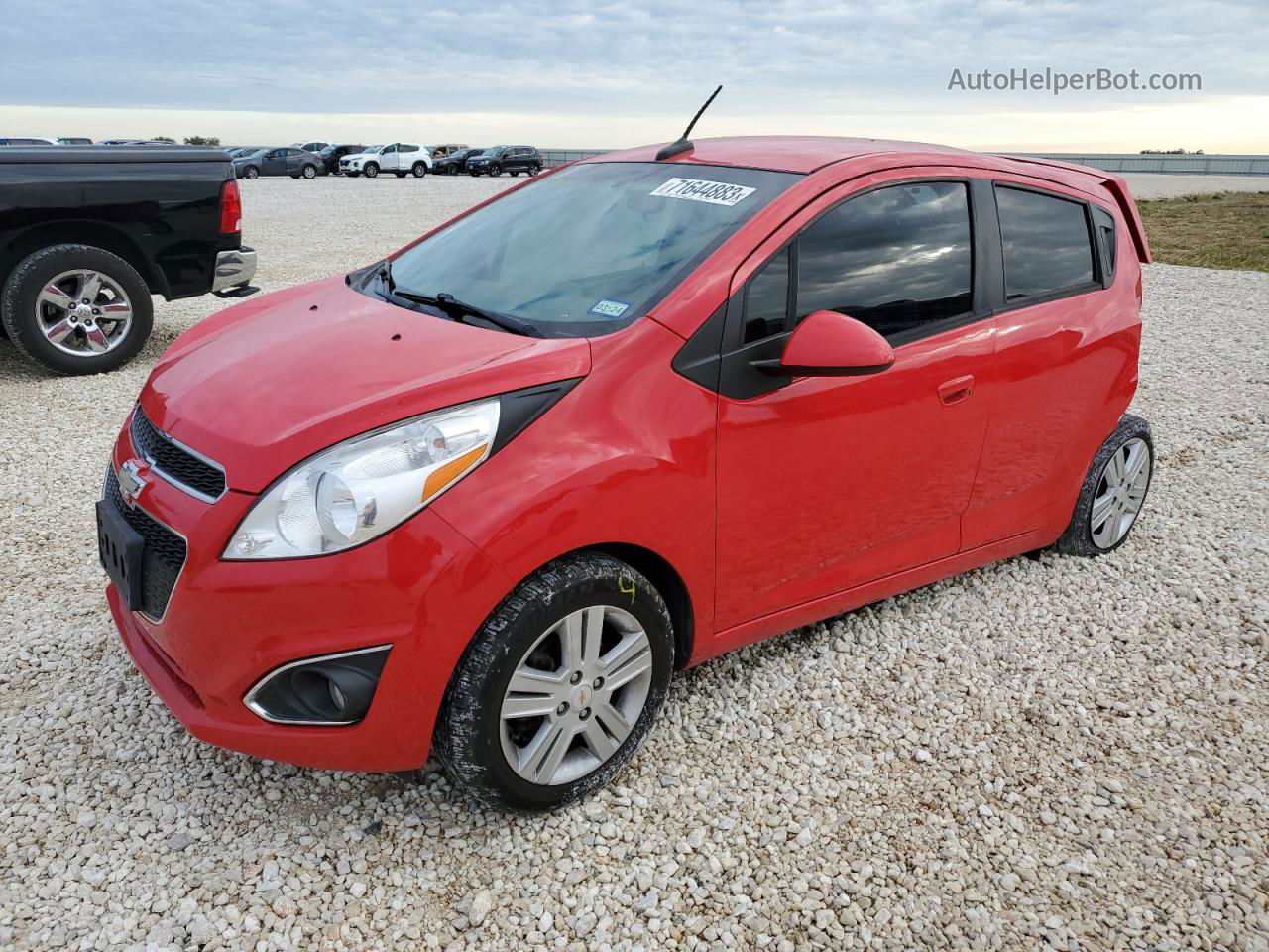 2013 Chevrolet Spark 1lt Красный vin: KL8CD6S91DC509124