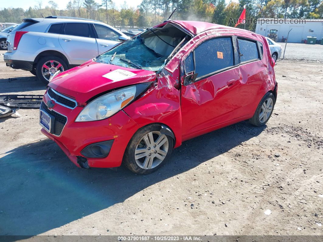 2013 Chevrolet Spark Lt Red vin: KL8CD6S91DC558615