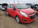 2013 Chevrolet Spark 1lt Red vin: KL8CD6S91DC592165