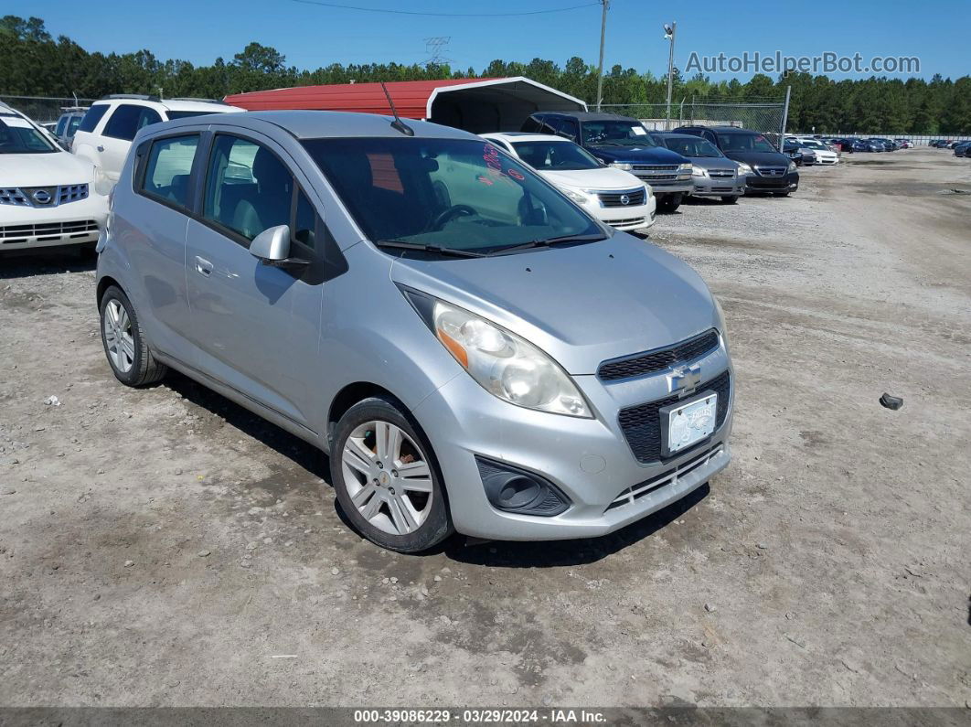 2013 Chevrolet Spark 1lt Auto Silver vin: KL8CD6S91DC609238