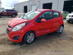 2015 Chevrolet Spark 1lt Red vin: KL8CD6S91FC731729