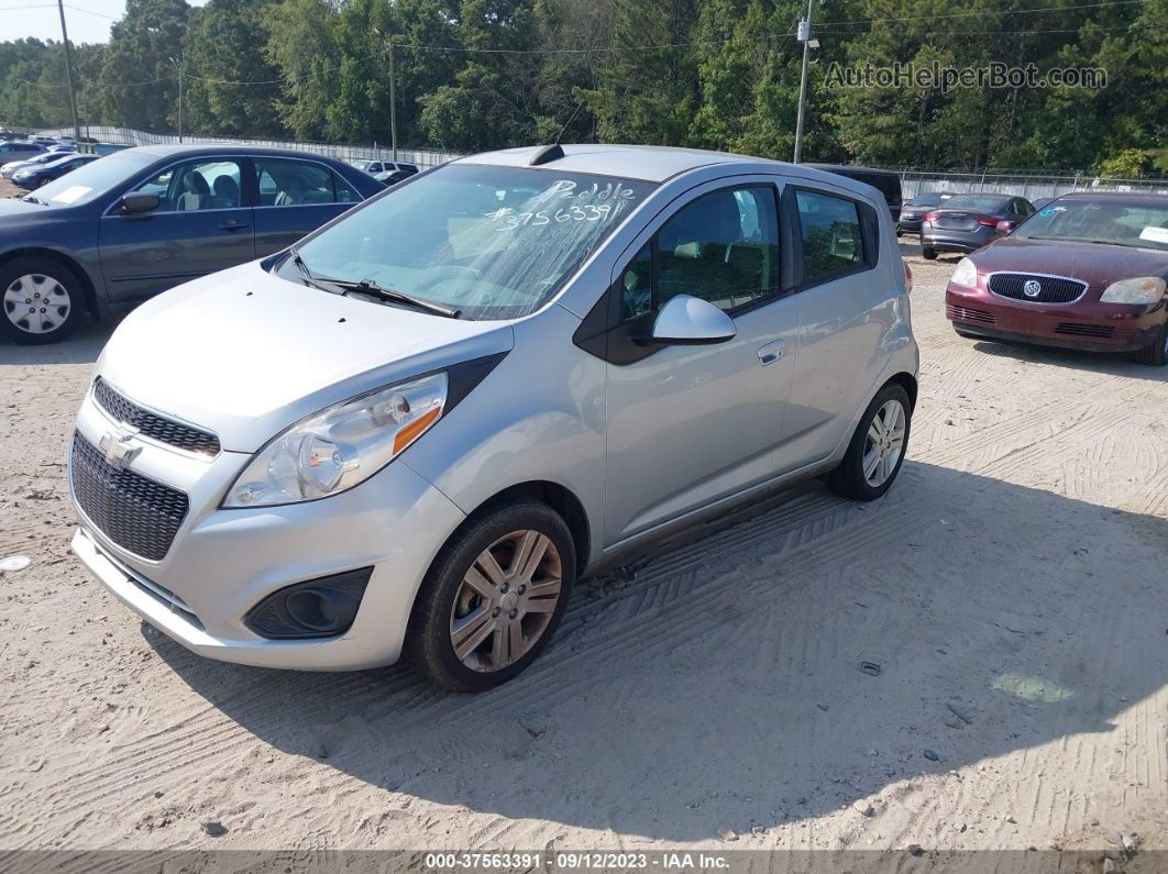 2015 Chevrolet Spark Lt Silver vin: KL8CD6S91FC748515