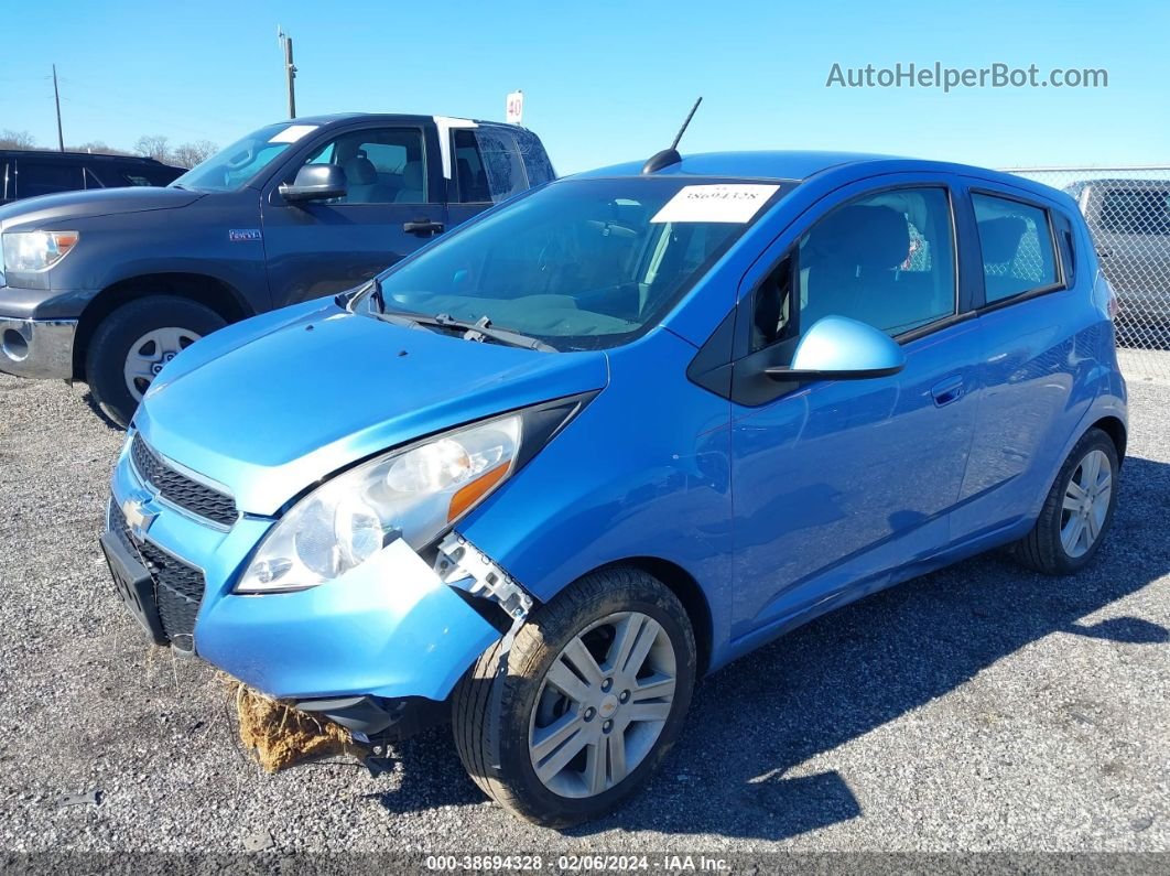 2015 Chevrolet Spark 1lt Light Blue vin: KL8CD6S91FC761071