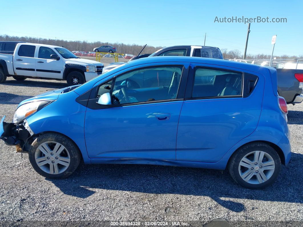 2015 Chevrolet Spark 1lt Light Blue vin: KL8CD6S91FC761071