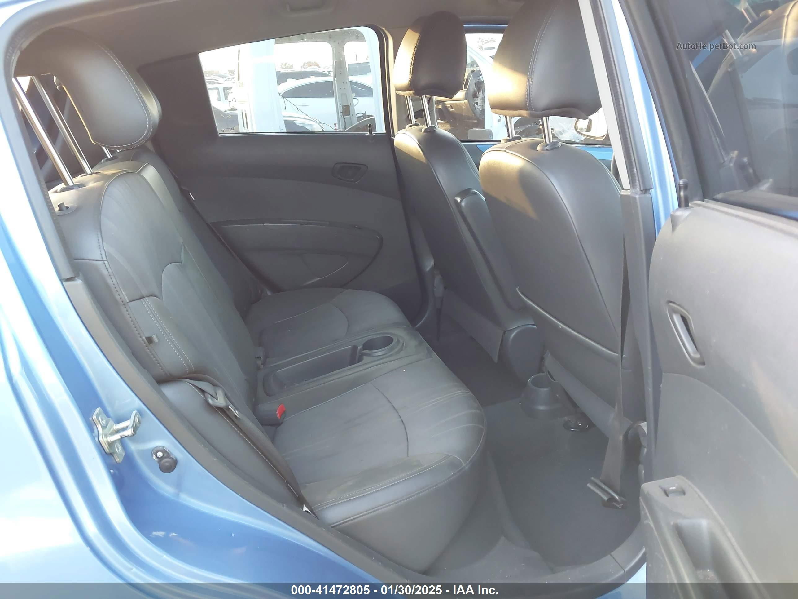 2013 Chevrolet Spark 1lt Auto Blue vin: KL8CD6S92DC549258