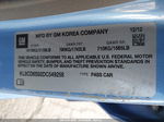 2013 Chevrolet Spark 1lt Auto Blue vin: KL8CD6S92DC549258