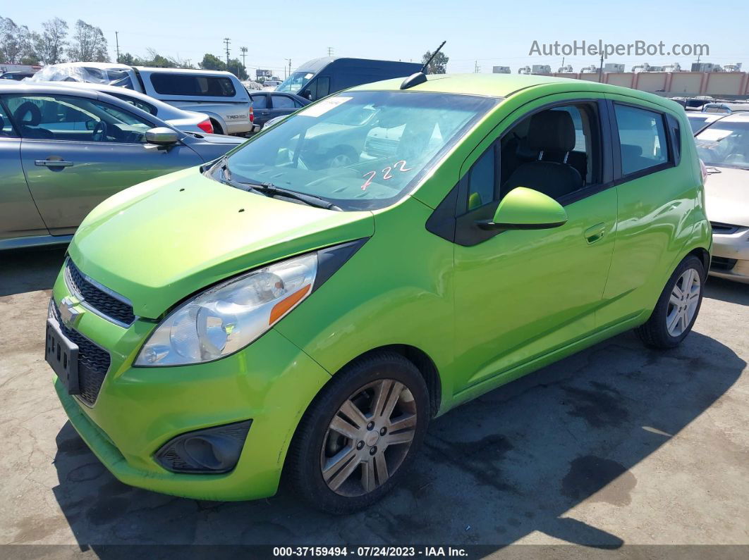 2015 Chevrolet Spark Lt Зеленый vin: KL8CD6S92FC757756