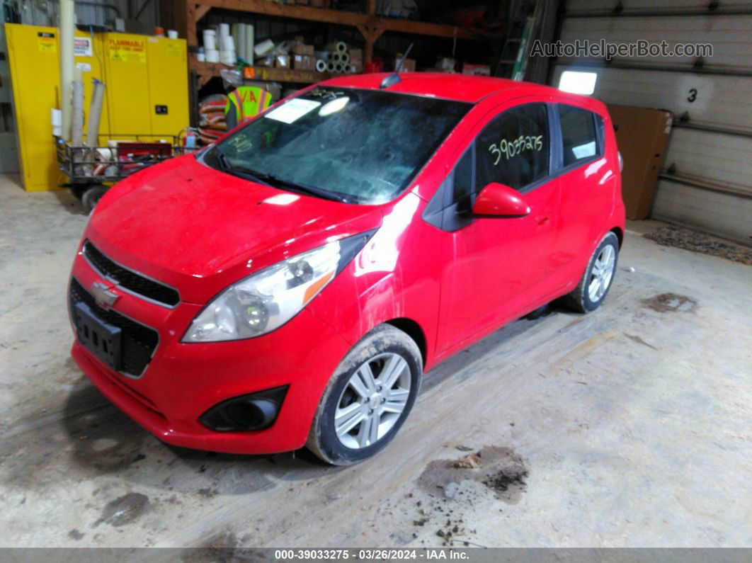 2015 Chevrolet Spark 1lt Cvt Red vin: KL8CD6S92FC764187