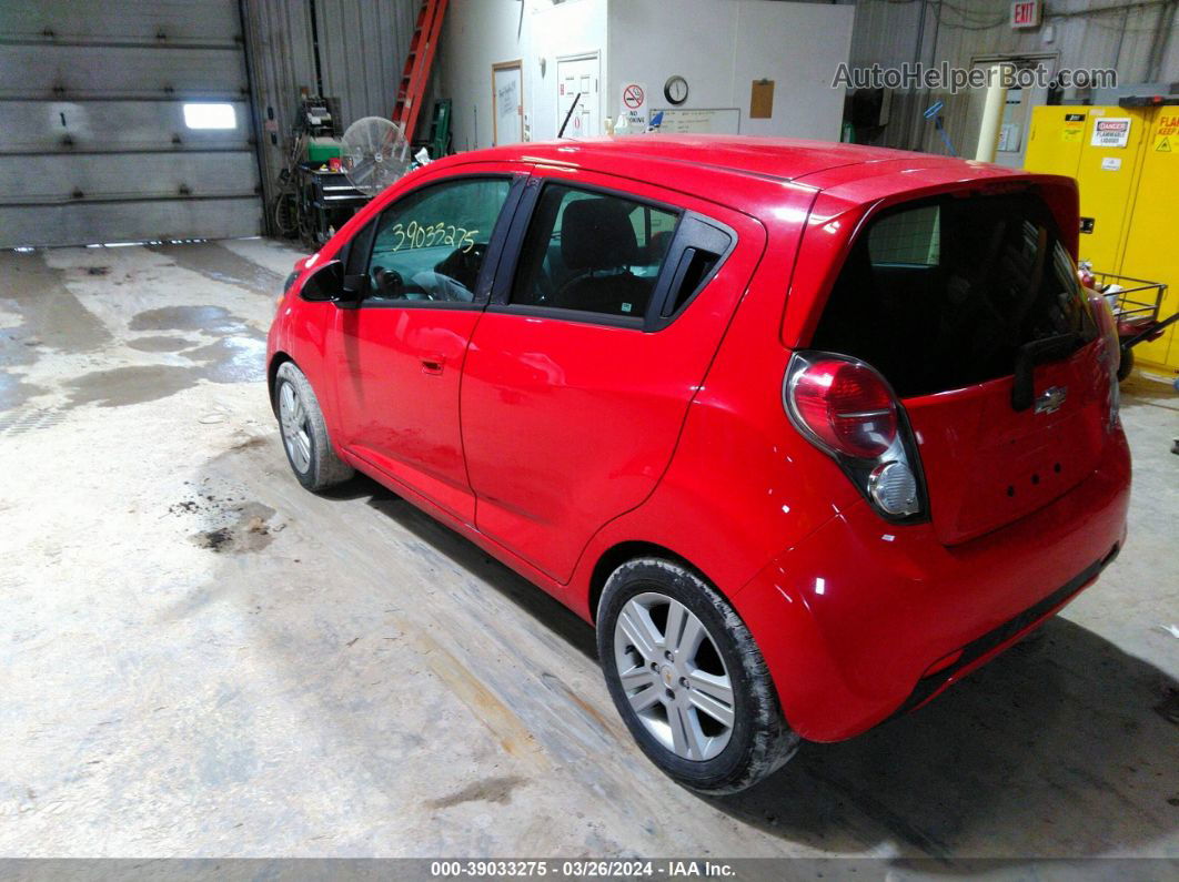 2015 Chevrolet Spark 1lt Cvt Red vin: KL8CD6S92FC764187