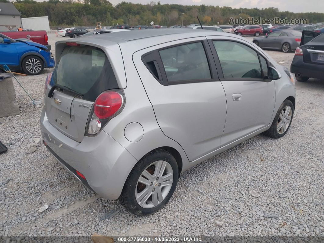 2015 Chevrolet Spark Lt Silver vin: KL8CD6S92FC784679