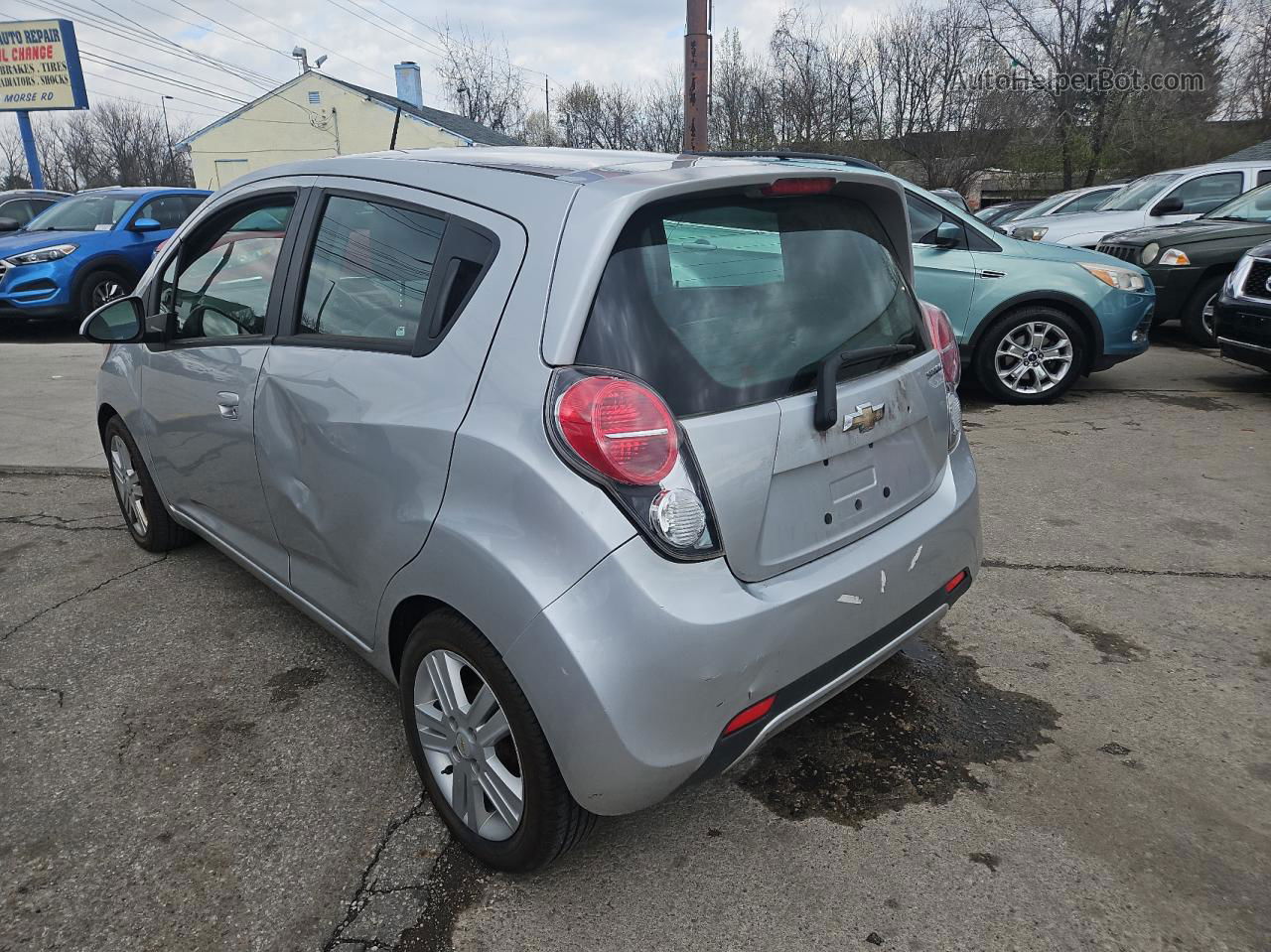 2015 Chevrolet Spark 1lt Серебряный vin: KL8CD6S92FC784679