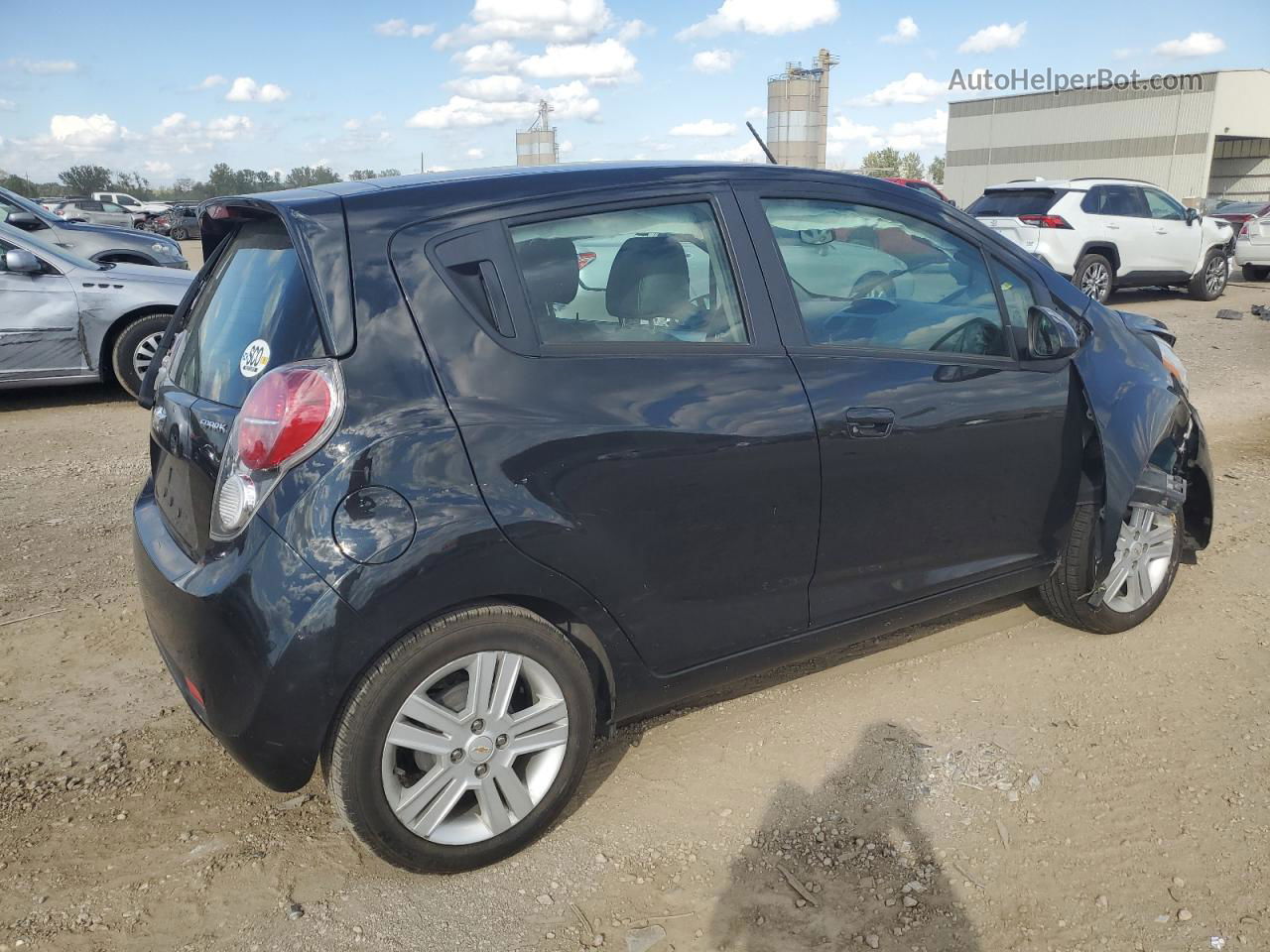 2015 Chevrolet Spark 1lt Black vin: KL8CD6S92FC808382