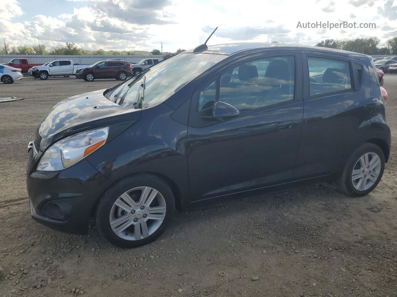 2015 Chevrolet Spark 1lt Black vin: KL8CD6S92FC808382