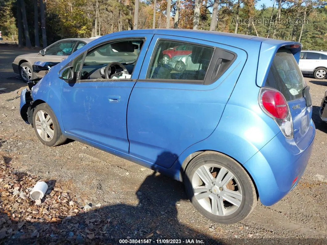 2013 Chevrolet Spark 1lt Auto Blue vin: KL8CD6S93DC541962