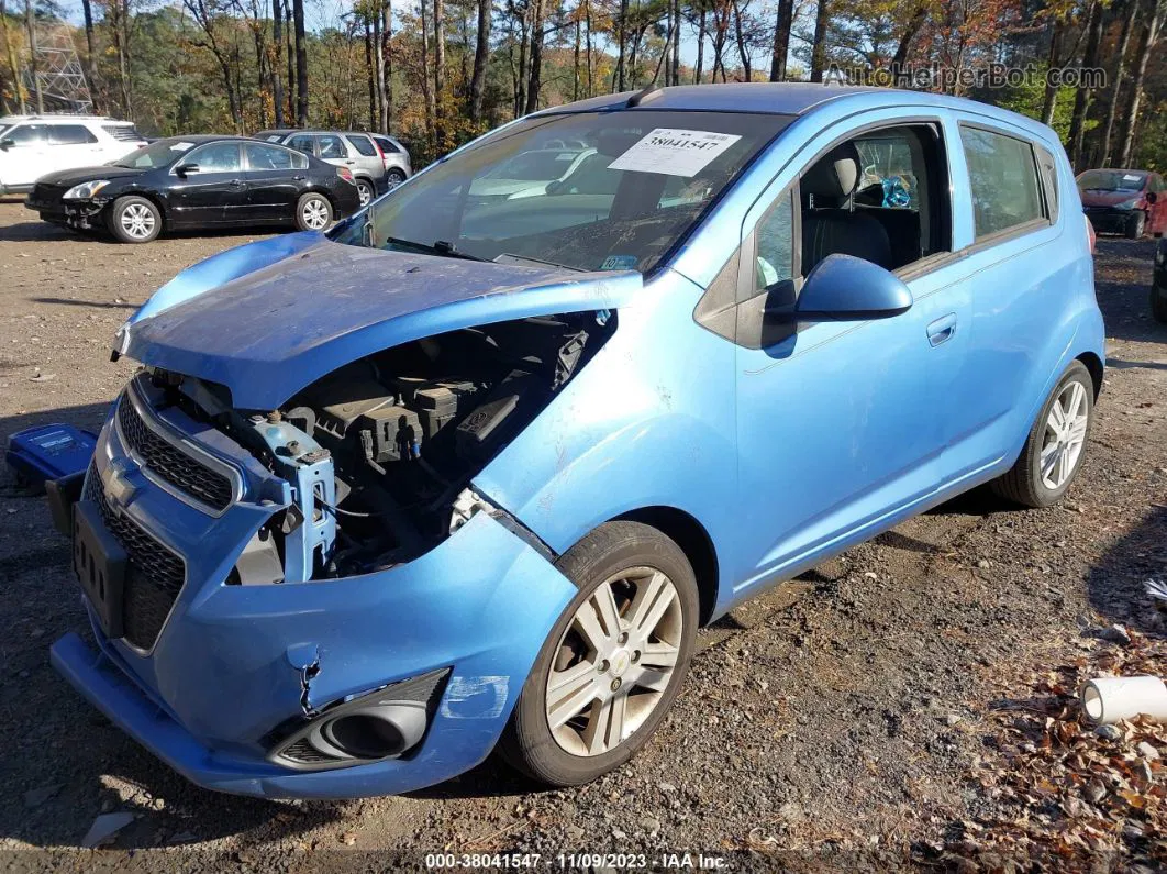 2013 Chevrolet Spark 1lt Auto Blue vin: KL8CD6S93DC541962