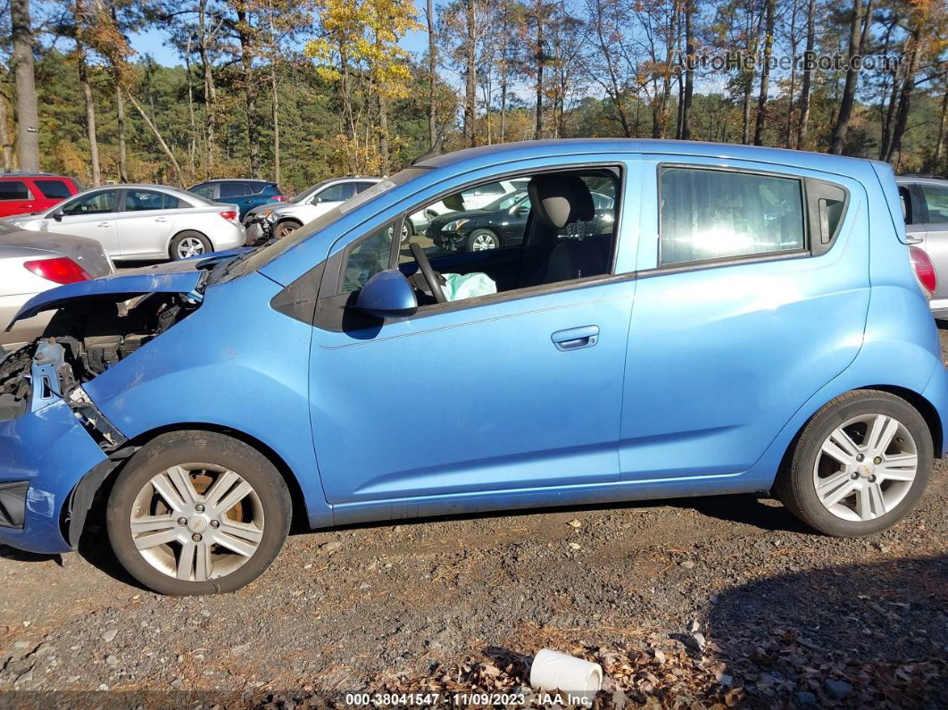 2013 Chevrolet Spark 1lt Auto Blue vin: KL8CD6S93DC541962