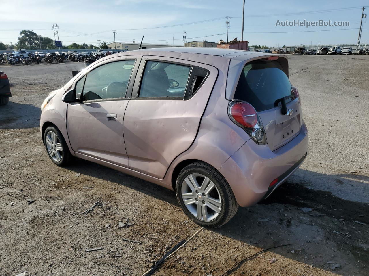 2013 Chevrolet Spark 1lt Розовый vin: KL8CD6S93DC567798