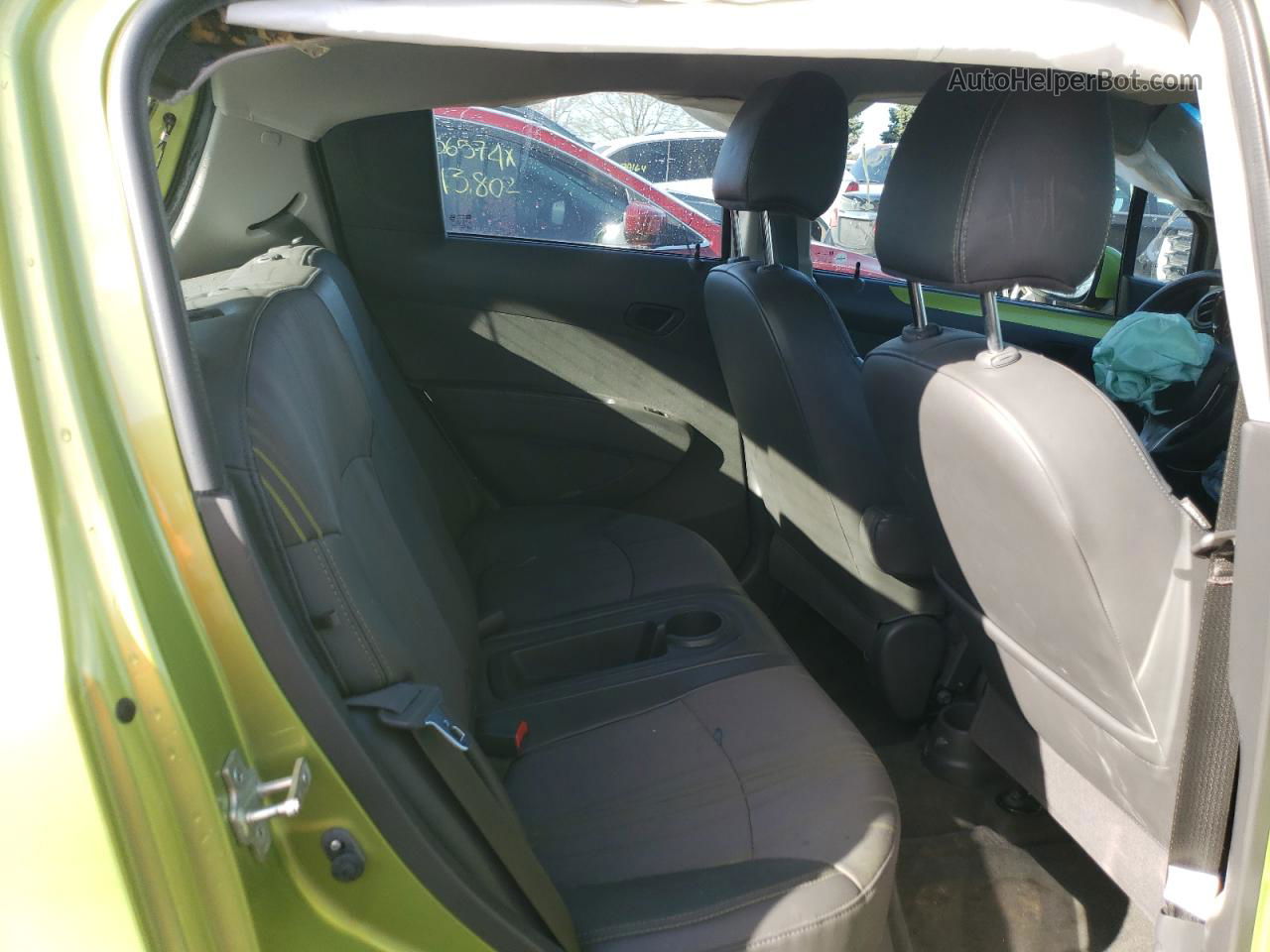 2013 Chevrolet Spark 1lt Green vin: KL8CD6S93DC607636