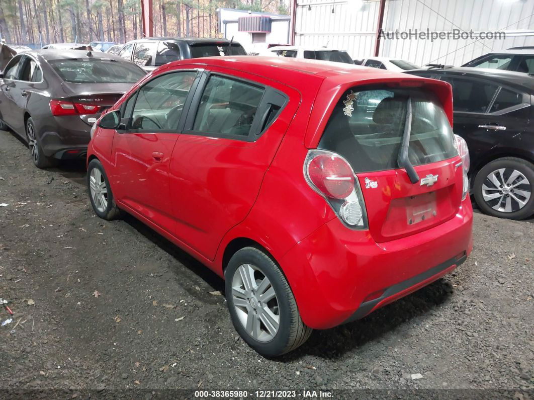 2015 Chevrolet Spark 1lt Cvt Red vin: KL8CD6S93FC712731